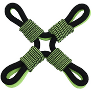 Jolly Pets Tik-Tak-Tugzz Large/Extra Large X Green/Black