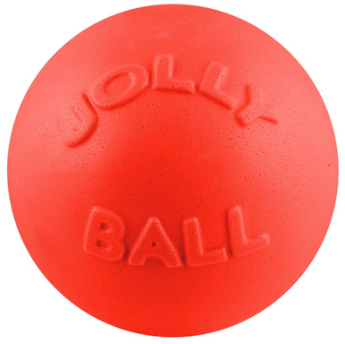 6" Jolly Pets Bounce-n-Play Orange Dog Toy