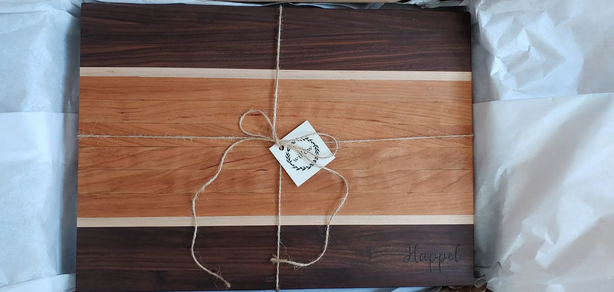 JAMBALAYA WOOD CUTTING BOARD