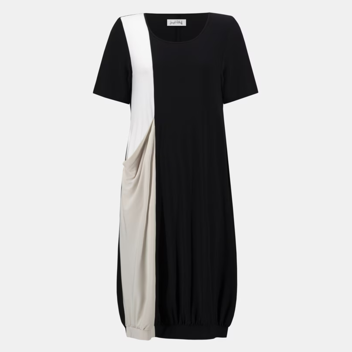 Joseph Ribkoff Silky Knit Color Block Cocoon Dress