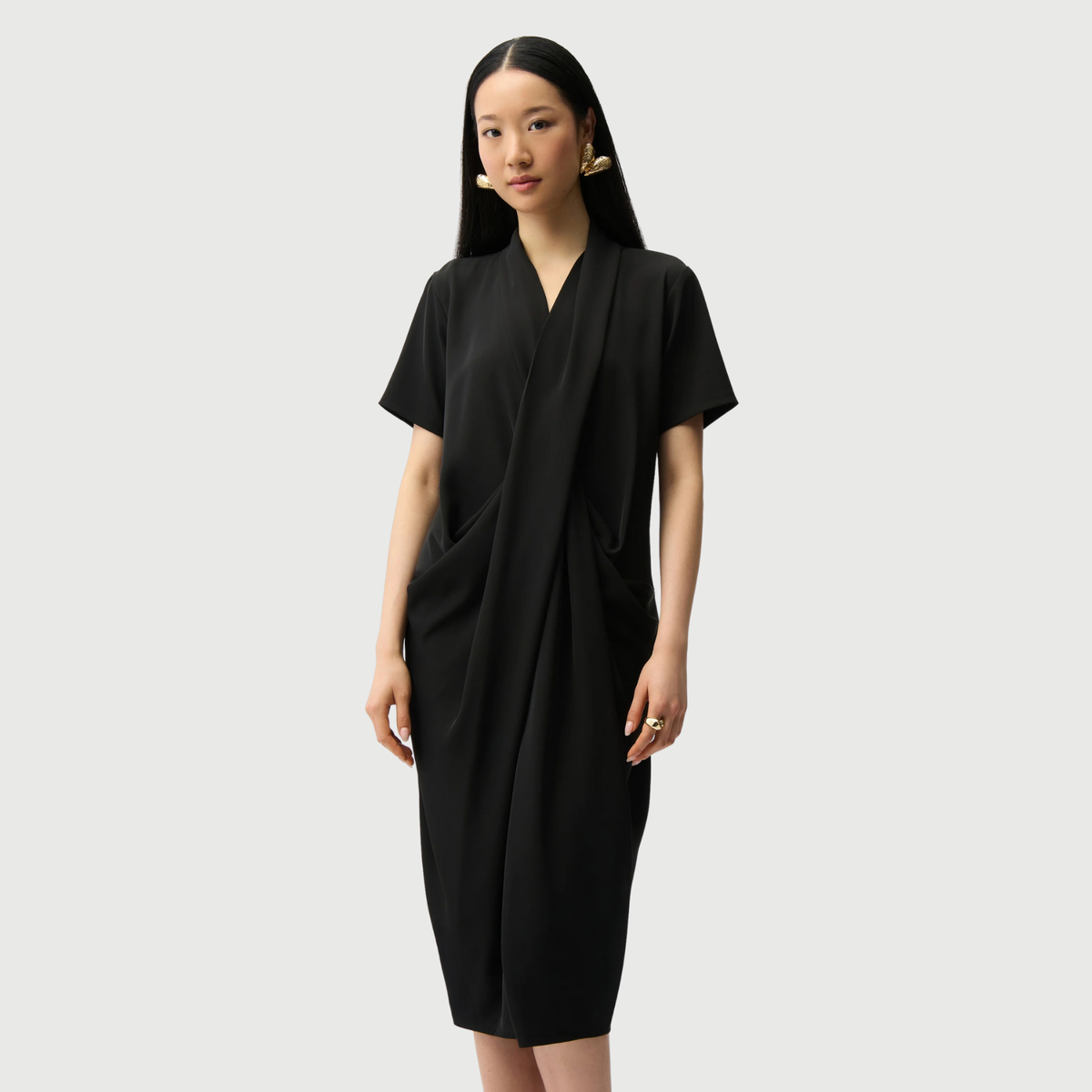 Joseph Ribkoff Woven Twill Cocoon Dress