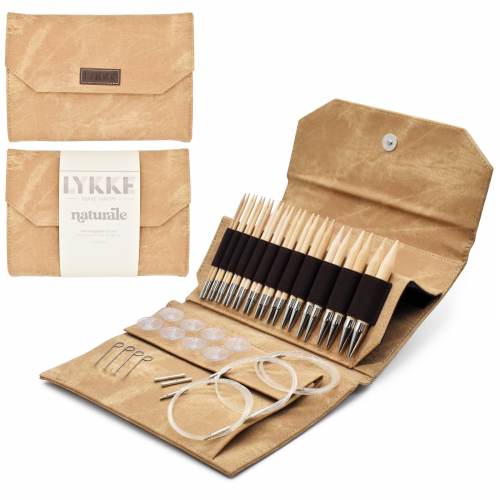 Lykke Naturale 5" Interchangeable Needle Set by Must Love Yarn