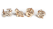 UGears Treasure Box, Unique IQ Teaser Mechanical Puzzle