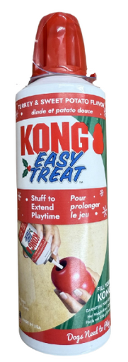 Kong Holiday Dog Toy Easy Treat Turkey & Sweet Potato