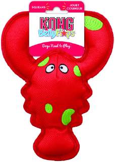 Kong Belly Flops Medium Lobster by Pet Food Warehouse