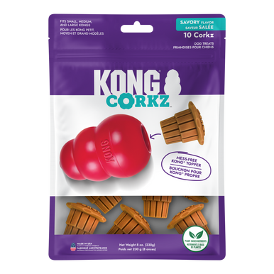 Kong Dog Toy Corkz 8oz