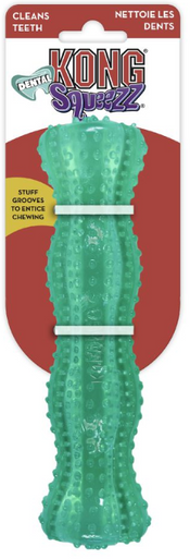 Kong Squeezz Dental Stick Medium Dog Toy