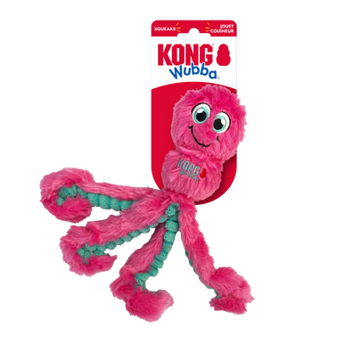 Kong Wubba Octopus Assorted Sm