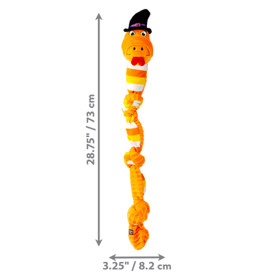 Kong Halloween Dog Toy Knots Snake Medium Large