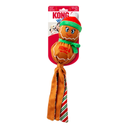 Kong Holiday Dog Toy Wubba Gingerbread Man Large