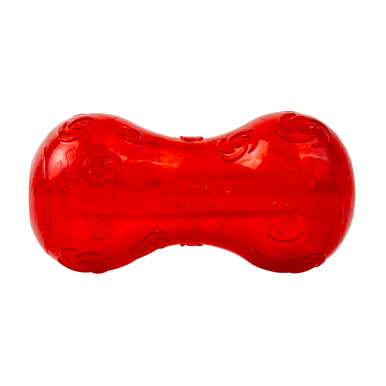 Kong Holiday Dog Toy Squeezz Dumbbell Assorted Small