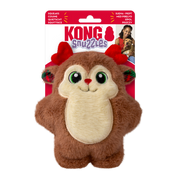 Kong Holiday Dog Toy Snuzzles Reindeer Small
