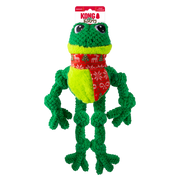 Kong Holiday Dog Toy Knots Frog Large/Extra Large
