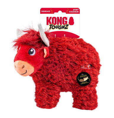 Kong Toughz Highland Cow Md