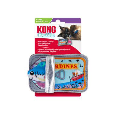 Kong Cat Toy Crackles Sardine