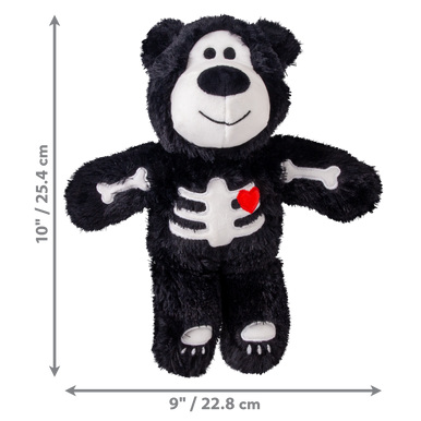 Kong Halloween Dog Toy Wild Knots Skeleton Bear Medium/Large Assorted