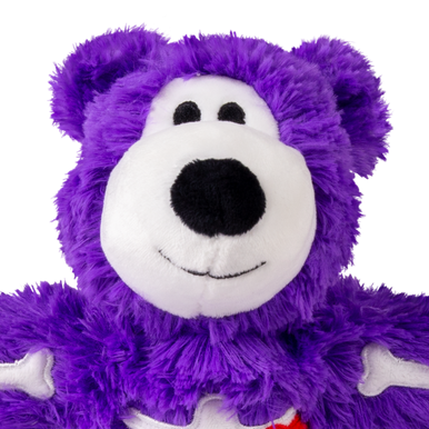 Kong Halloween Dog Toy Wild Knots Skeleton Bear Medium/Large Assorted