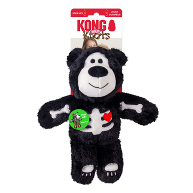 Kong Halloween Dog Toy Wild Knots Skeleton Bear Medium/Large Assorted