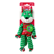 Kong Holiday Dog Toy Floppy Knots Fox Small/Medium