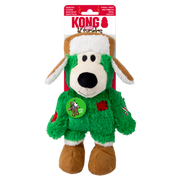 Kong Holiday Dog Toy Wild Knots Bear Assorted Medium/Large