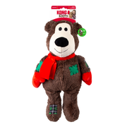 Kong Holiday Dog Toy Wild Knots Jumbo Bear Assorted Extra Large