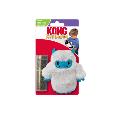 Kong Holiday Cat Toy Refillables Yeti
