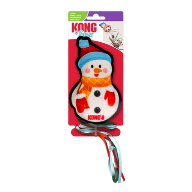 Kong Holiday Cat Toy Teaser Snowman