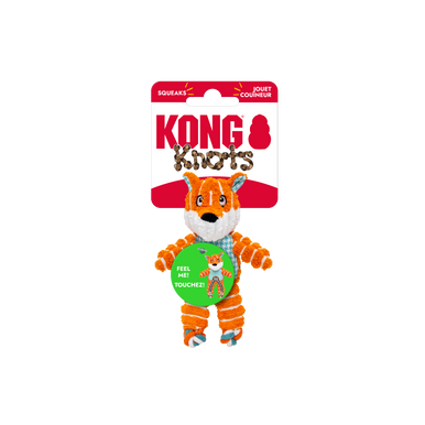 Kong Floppy Knots Fox Dog Toy XSmall