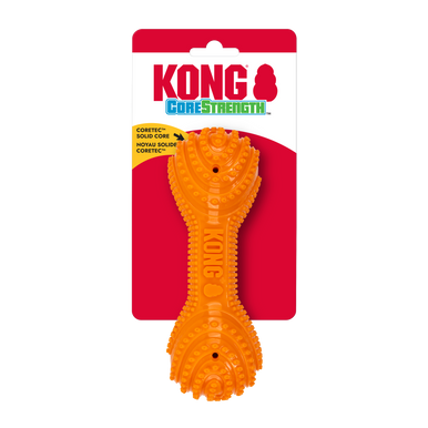 Kong Corestrength Dumbbell Assorted Dog Toy Medium/Large