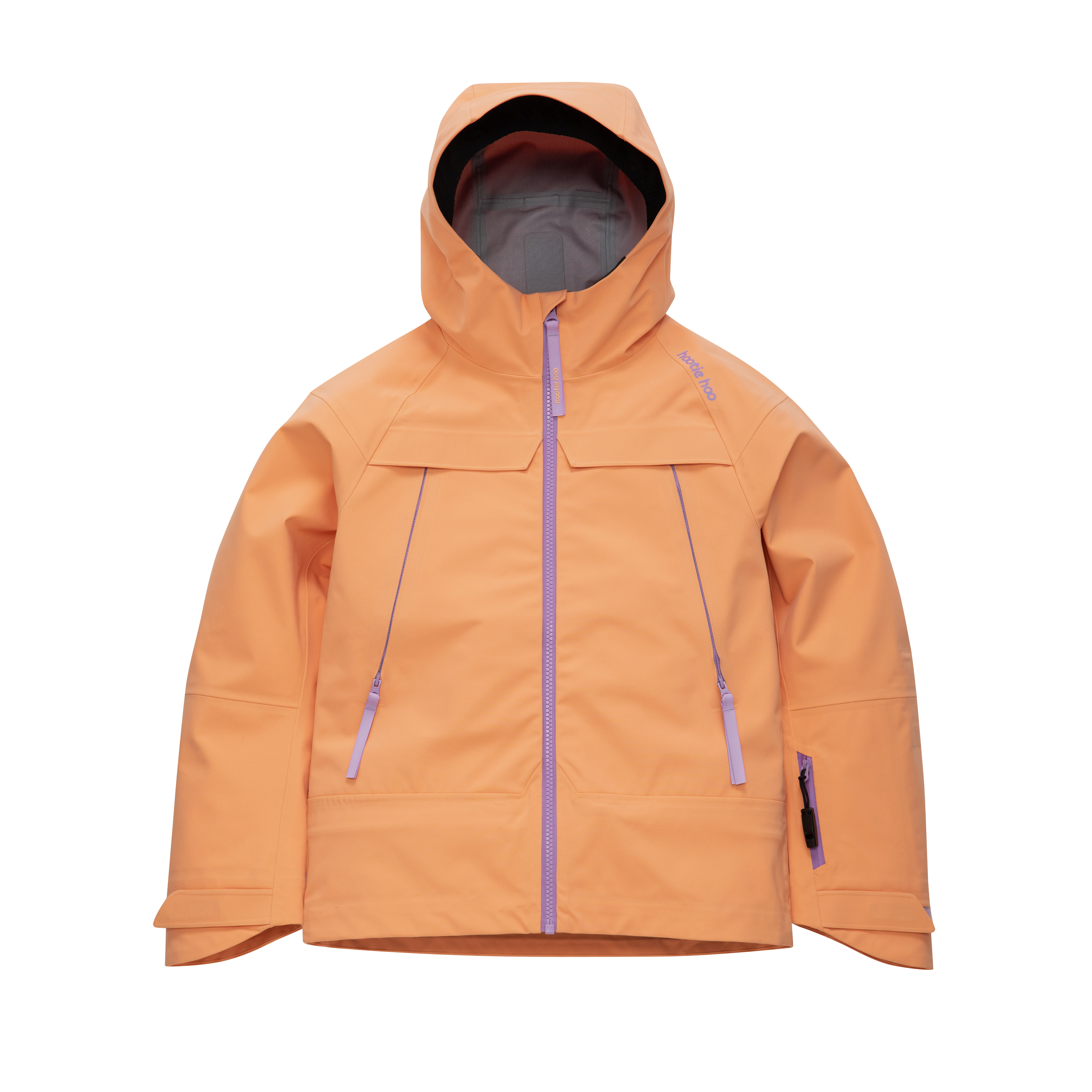 Kids Tiptop 3L Shell Jacket - Apricot by Hootie Hoo
