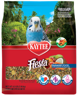 Kaytee Foods Fiesta Parakeet Bird Food 4.5lb