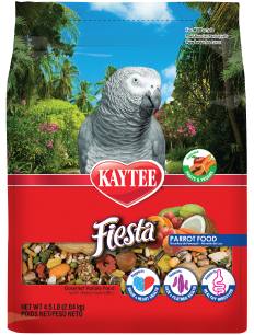 Kaytee Foods Fiesta Parrot Bird Food 4.5lb