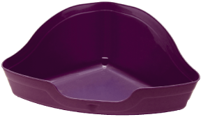 Kaytee Hi Corner Large Pan Plastic