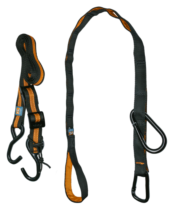 Auto Zip Line with Leash/Tether Black/Orange by Pet Food Warehouse