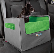 Kurgo Rear Seat Booster, Grass Green/Charcoal