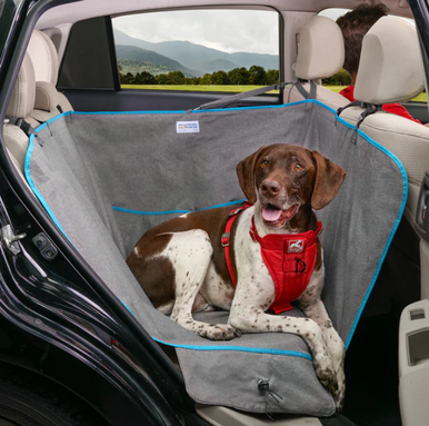 Kurgo Half Hammock Seat Cover Charcoal