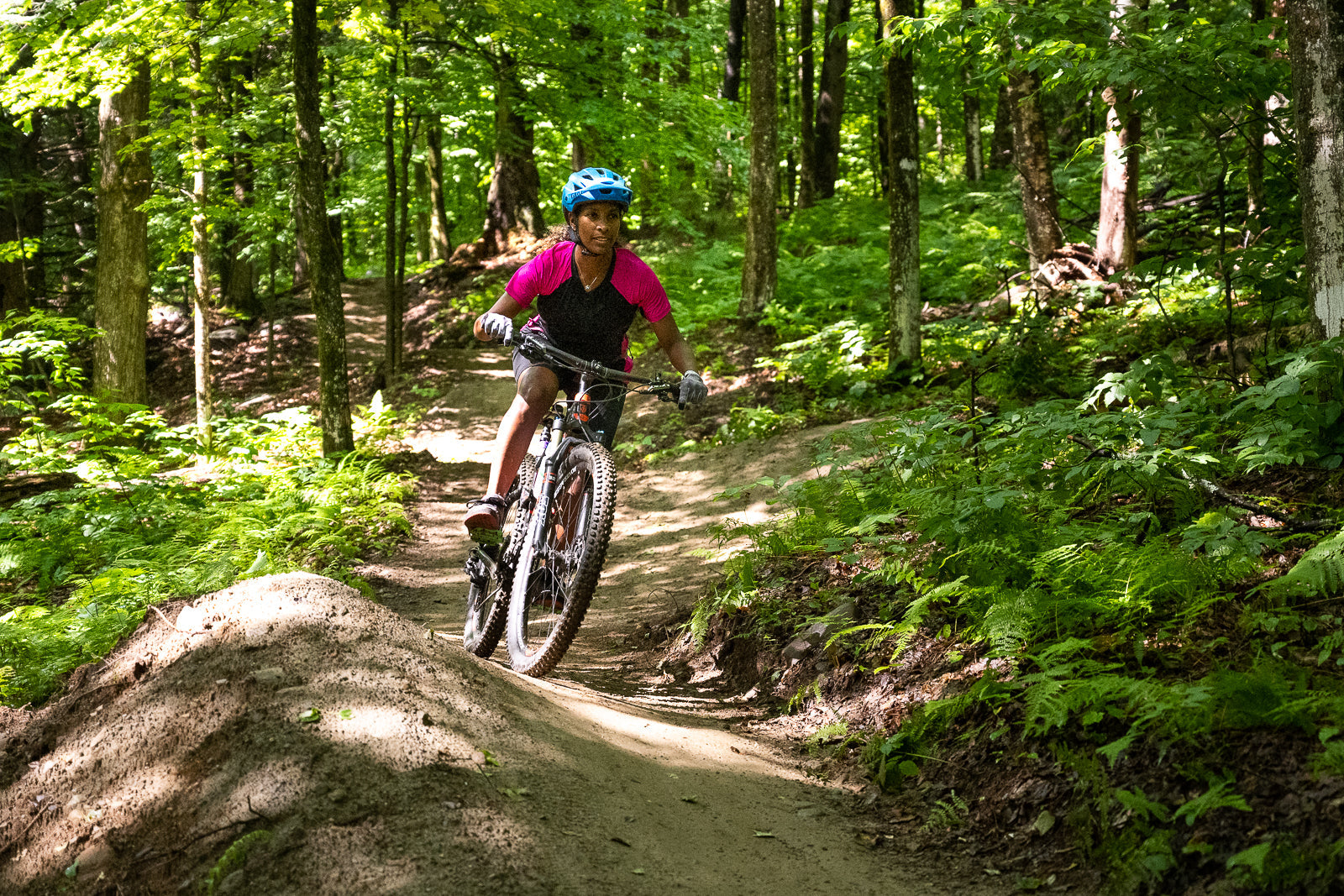 Cady-V Bike Jersey - Black / Rosemary by Kaden Apparel