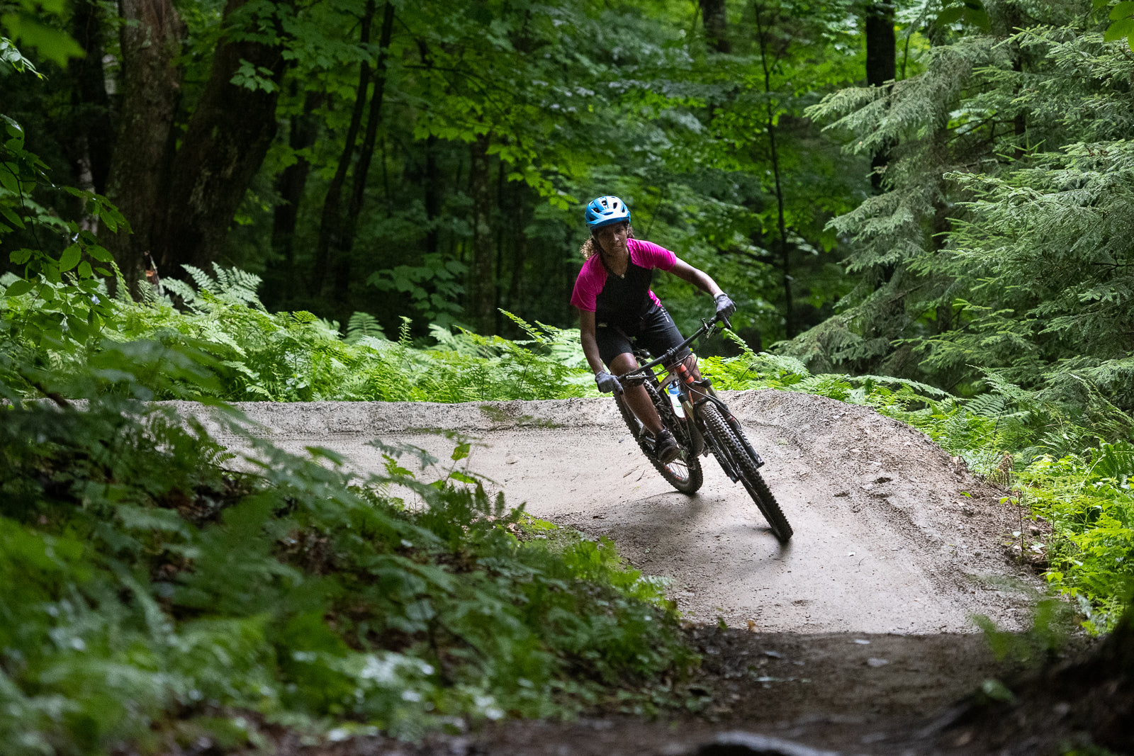 Cady-V Bike Jersey - Black / Rosemary by Kaden Apparel