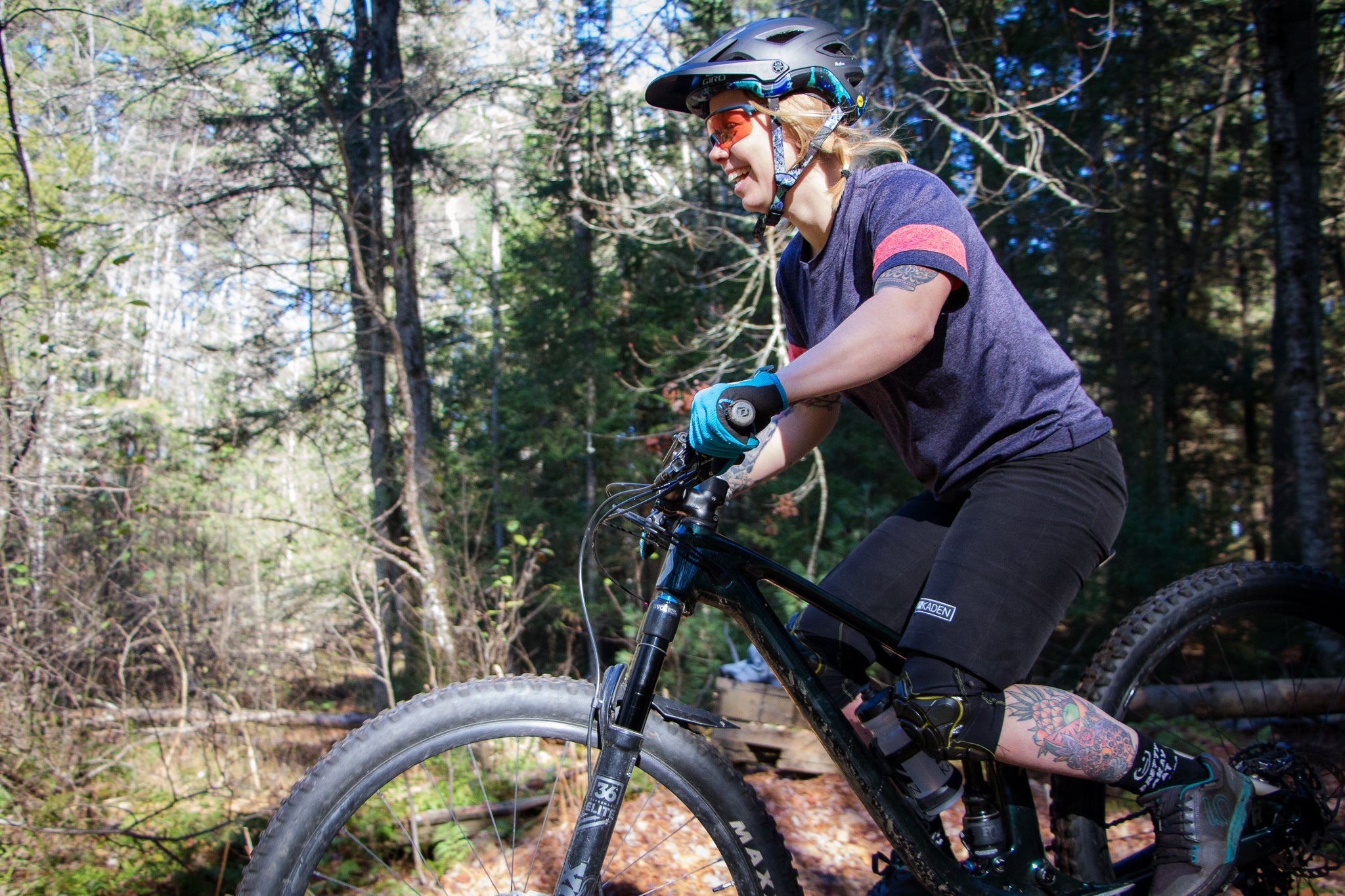 Pinner Mountain Bike Shorts - Black by Kaden Apparel