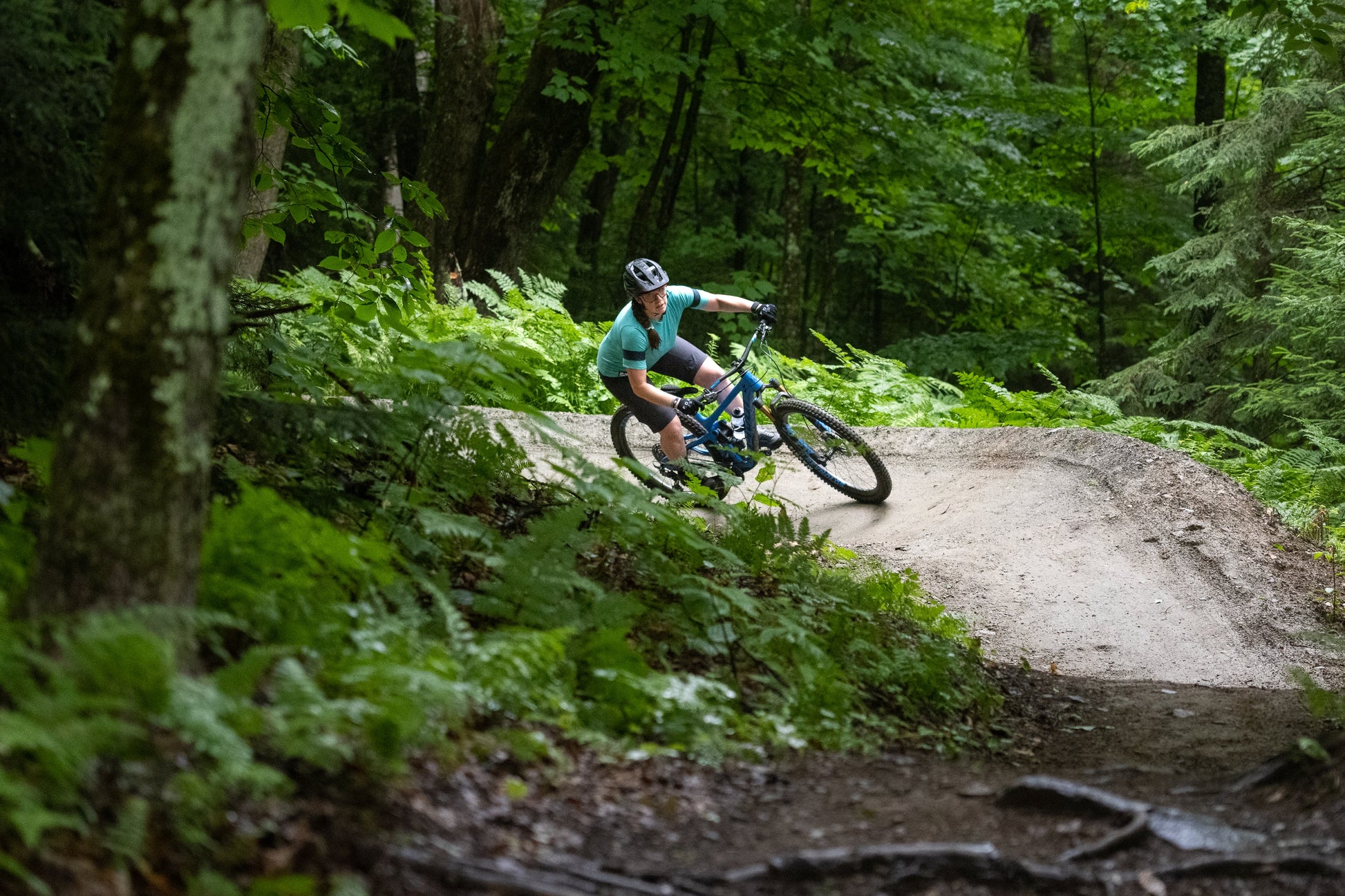 Florence Bike Jersey - Teal / Midnight Blue by Kaden Apparel