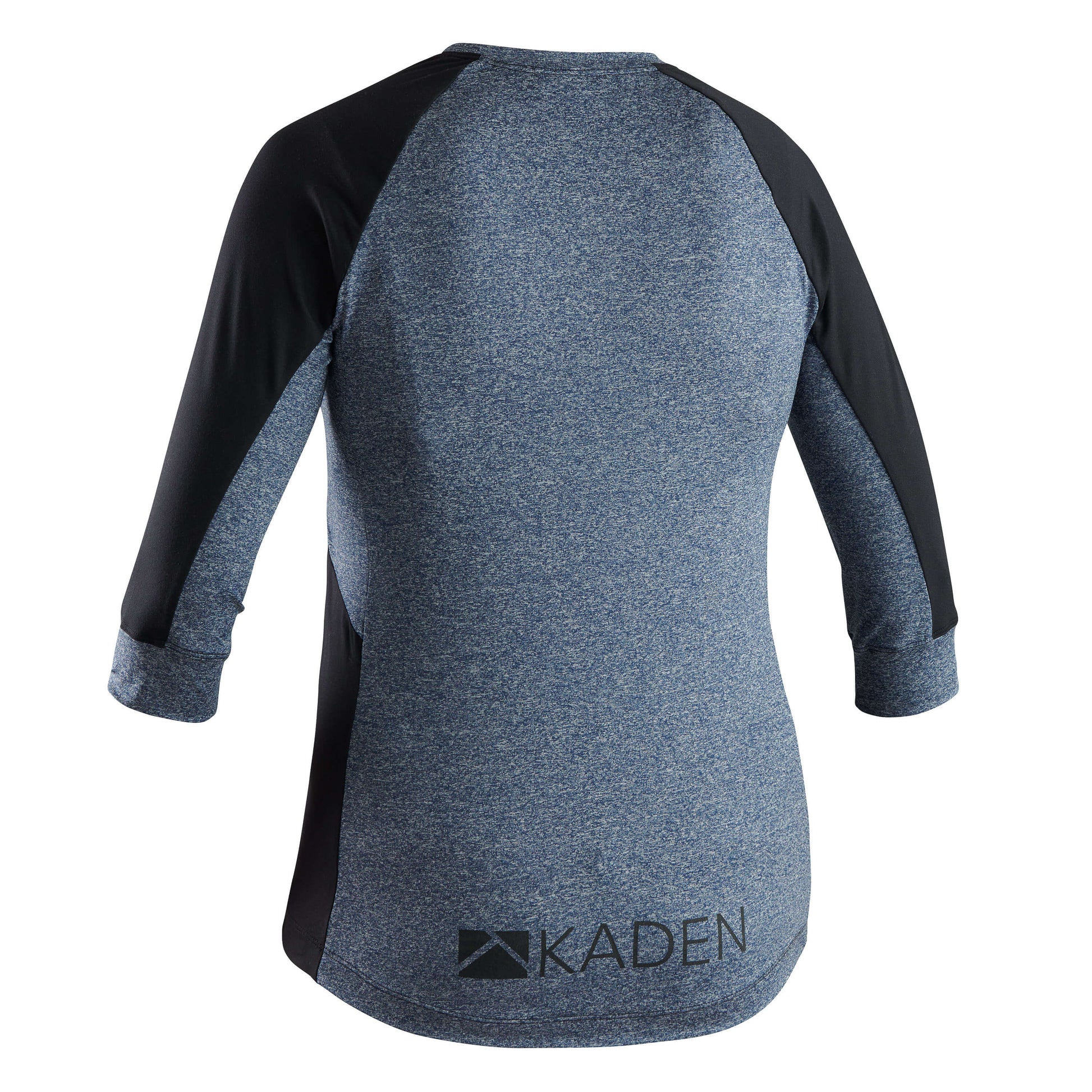 Gryla 3/4 Sleeve Jersey - Dark Blue/Black by Kaden Apparel