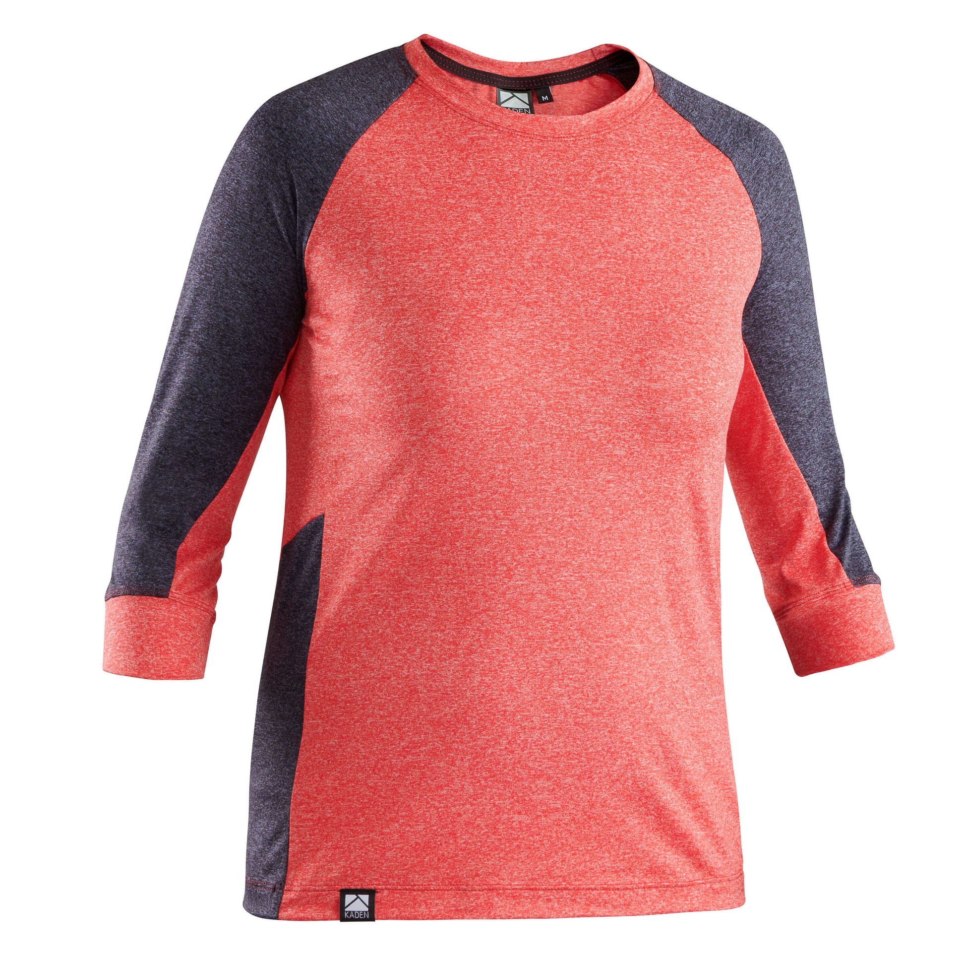 Gryla 3/4 Sleeve Jersey - Dark Persimmon/Plum by Kaden Apparel