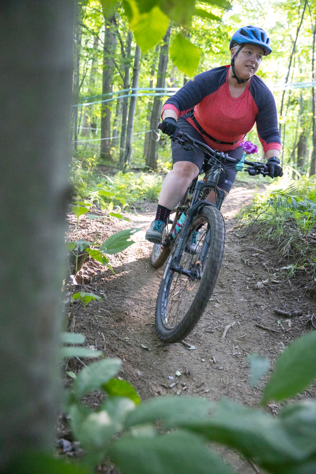 Gryla 3/4 Sleeve Jersey - Dark Persimmon/Plum by Kaden Apparel