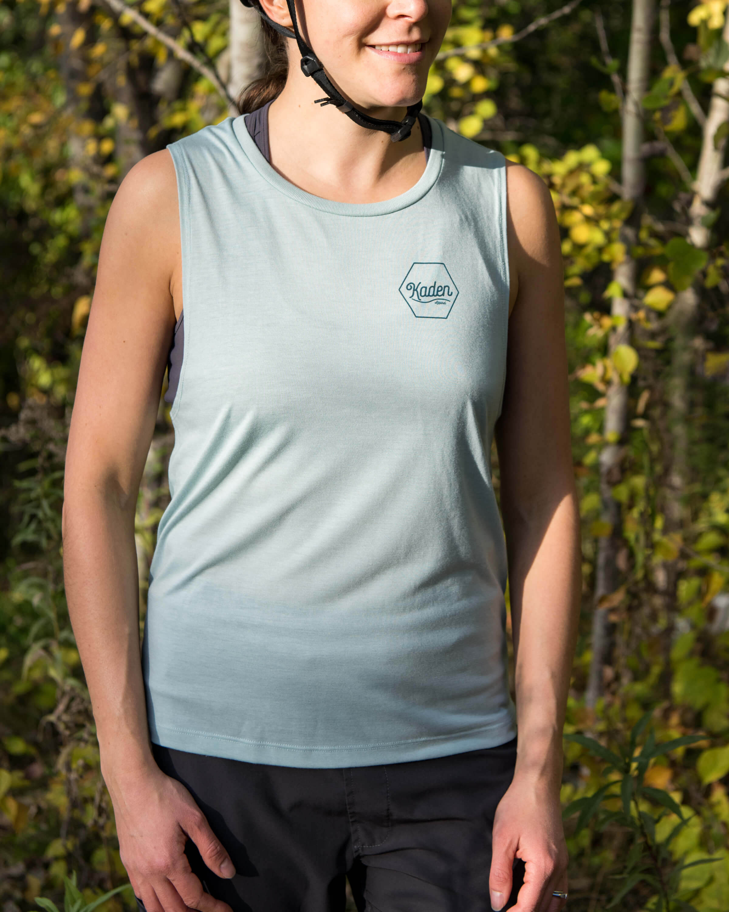 Muscle Tank Top - Dusty Blue by Kaden Apparel