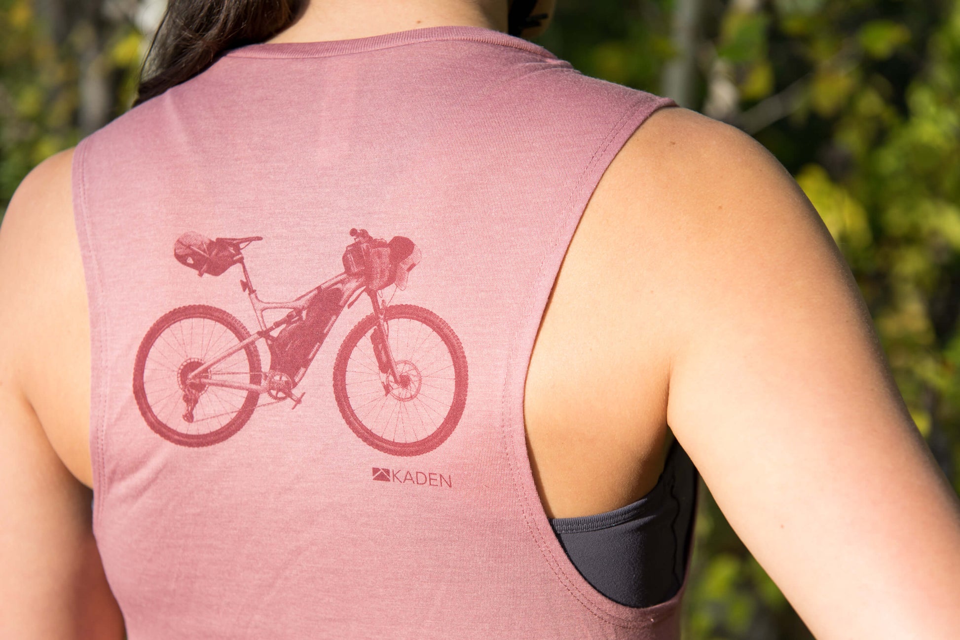 Muscle Tank Top - Mauve by Kaden Apparel