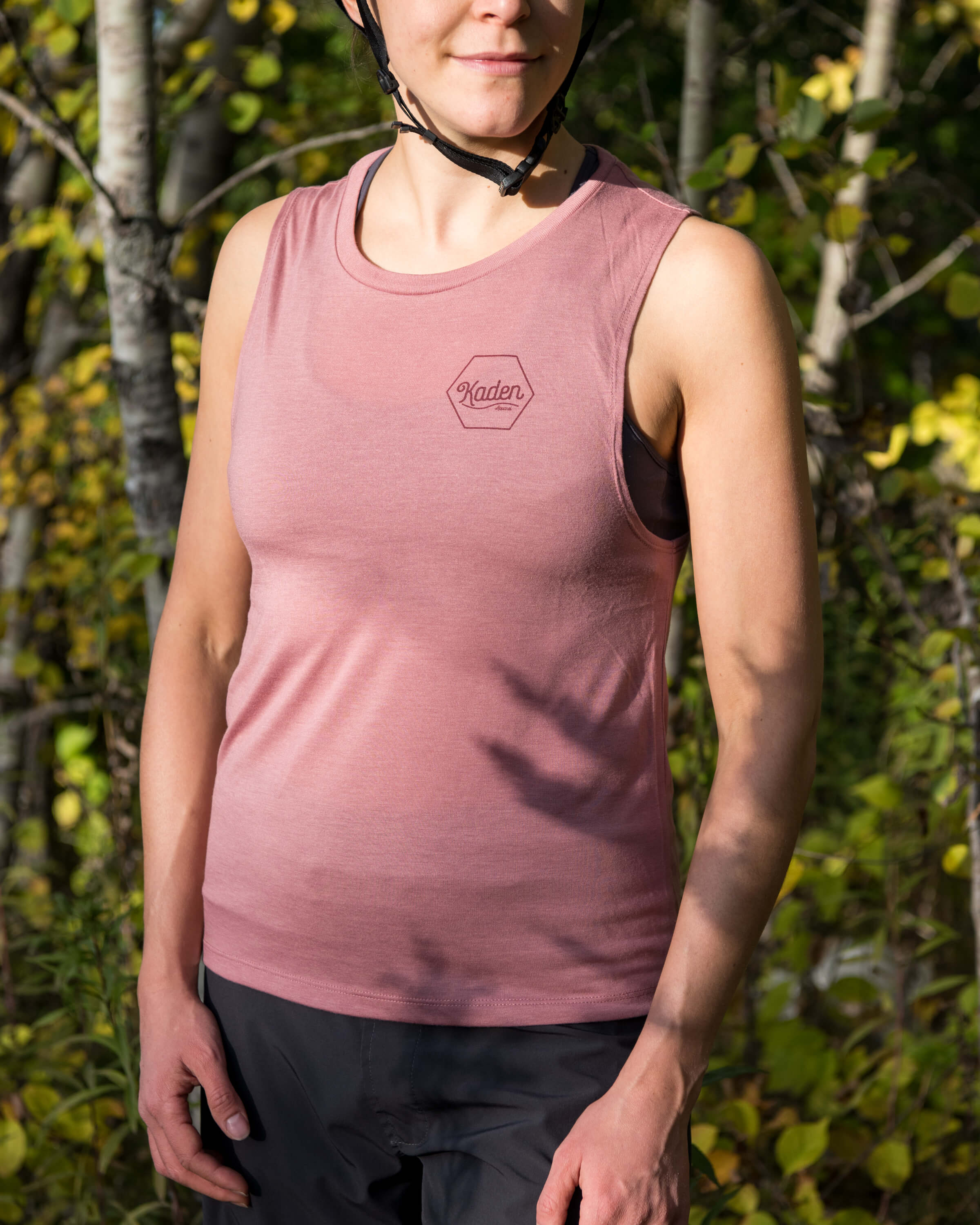 Muscle Tank Top - Mauve by Kaden Apparel