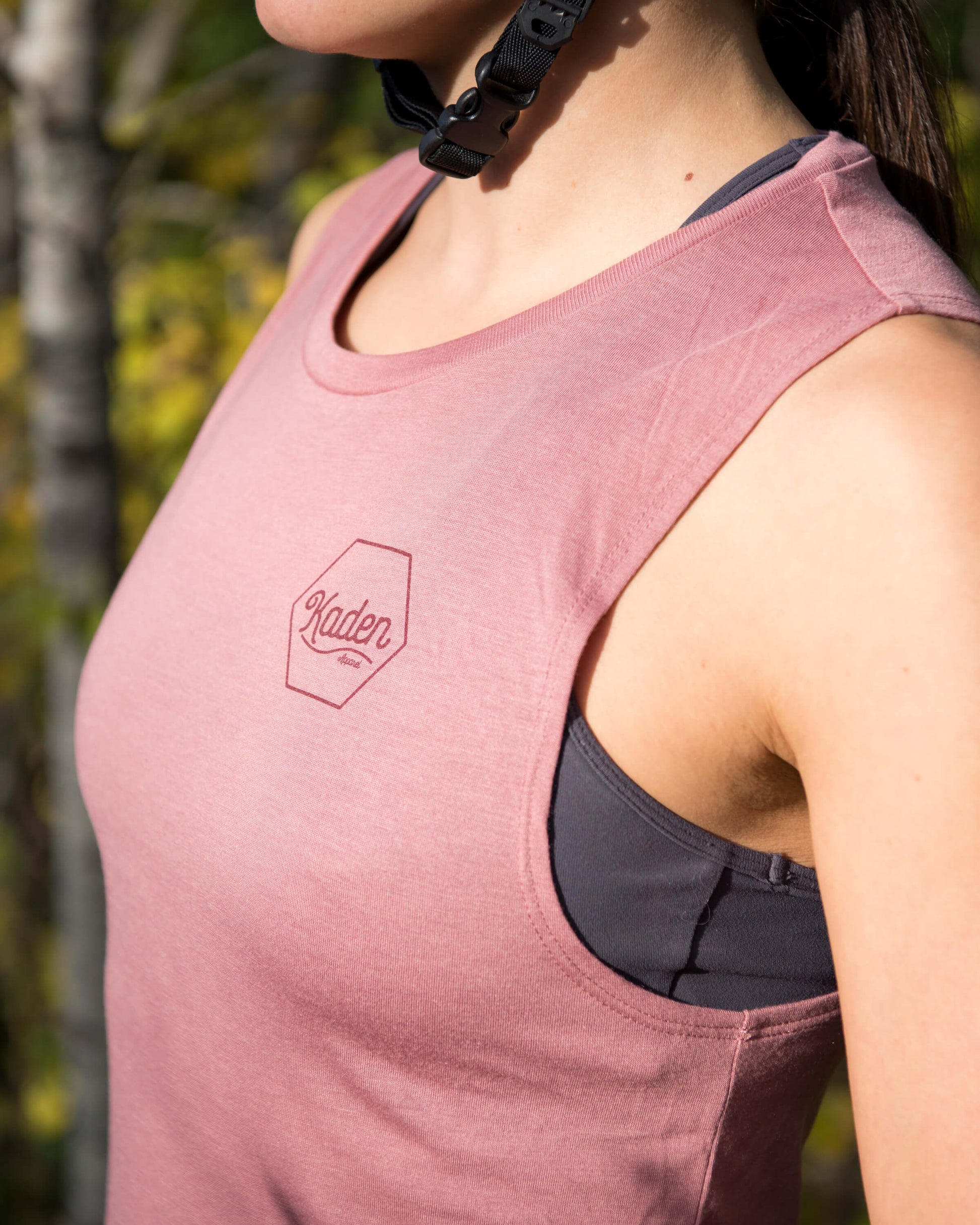Muscle Tank Top - Mauve by Kaden Apparel