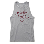 Racerback Tank Top - OTB - Grey by Kaden Apparel