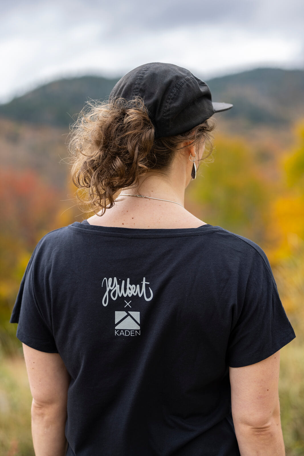 Dolman Sleeve Shirt - Down the Line - Black by Kaden Apparel