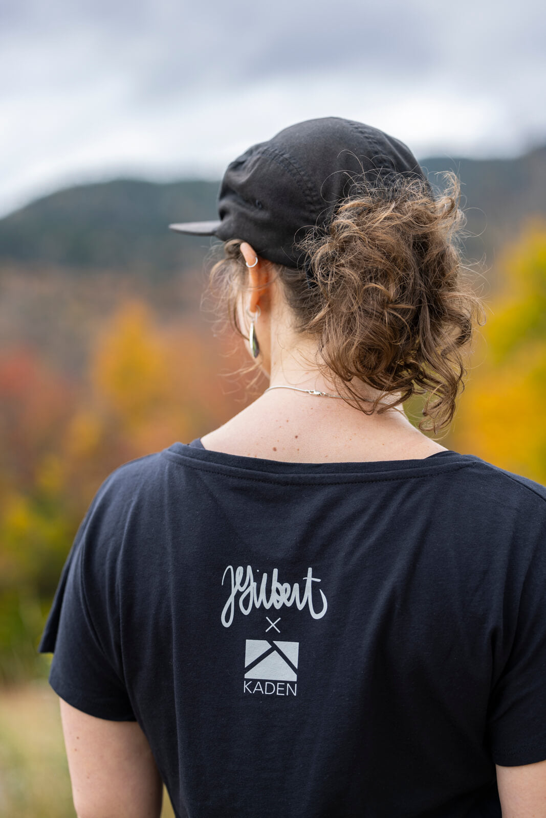 Dolman Sleeve Shirt - Down the Line - Black by Kaden Apparel